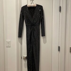 EVER NEW brand -- Sparkly Black bodycon dress